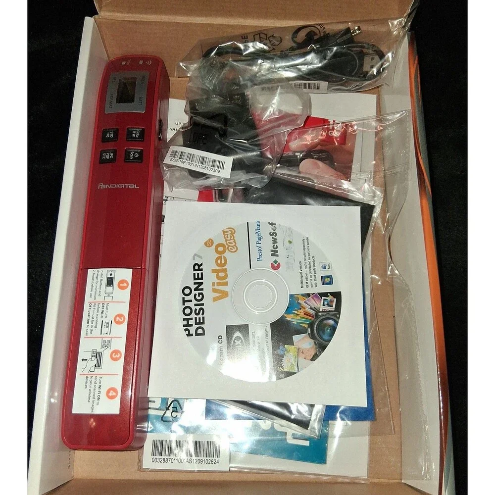 Pandigital Handheld Wand Scanner